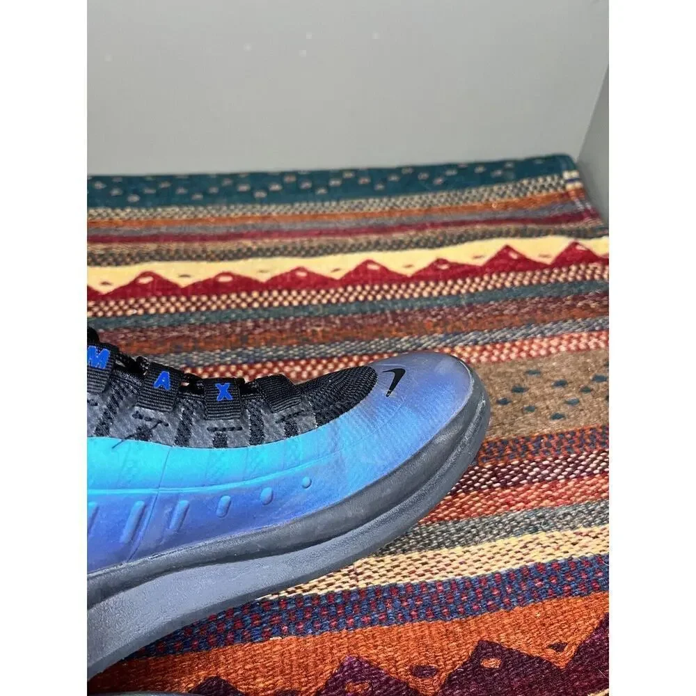 Nike Air Max Axis Premium Throwback Furture Metallic Blue Black Youth 5.5